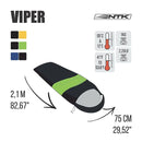 Saco De Dormir Viper Nautika 5 A 12ºc Capuz e Impermeável