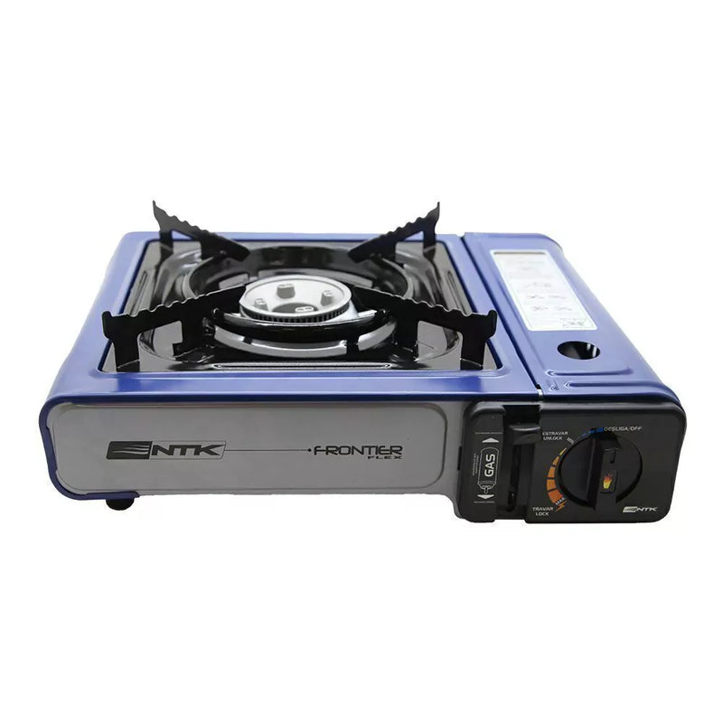 Fogareiro Frontier Camping Flex Gás Acendedor Automático + 3 Campgas
